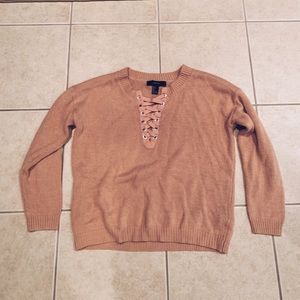 pink sweater from forever 21